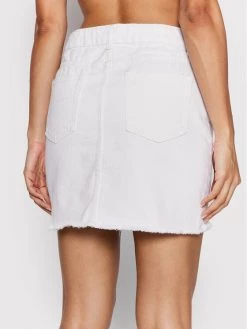 ONLY Γυναίκες Mini Φούστα τζιν Sky 15170554 Λευκό Regular Fit -Φτηνός Only Κατάστημα unnamed file 2622