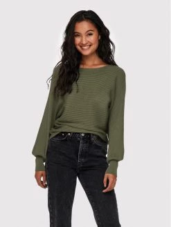 ONLY Γυναίκες Πουλόβερ Adaline 15226298 Πράσινο Regular Fit