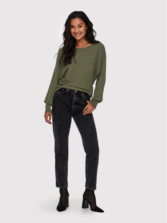 ONLY Γυναίκες Πουλόβερ Adaline 15226298 Πράσινο Regular Fit 4 ONLY Γυναίκες Πουλόβερ Adaline 15226298 Πράσινο Regular Fit - Image 2