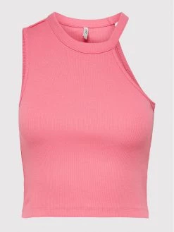 ONLY Γυναίκες Tops Τοπ Anja 15261274 Ροζ Slim Fit