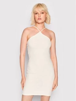 ONLY Γυναίκες Καλοκαιρινά Φορέματα Φόρεμα καλοκαιρινό Nessa 15261103 Μπεζ Slim Leg