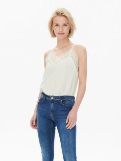 ONLY Γυναίκες Tops Τοπ Mette 15260194 Μπεζ Regular Fit