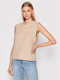 ONLY Γυναίκες Tops Τοπ Maja 15258095 Καφέ Regular Fit