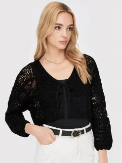 ONLY Γυναίκες Ζακέτες Ζακέτα Beach 15257604 Μαύρο Relaxed Fit -Φτηνός Only Κατάστημα unnamed file 2705