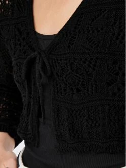 ONLY Γυναίκες Ζακέτες Ζακέτα Beach 15257604 Μαύρο Relaxed Fit -Φτηνός Only Κατάστημα unnamed file 2706