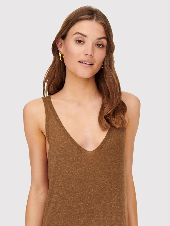 ONLY Γυναίκες Καθημερινά Φορέματα Φόρεμα καθημερινό Melody 15256569 Καφέ Regular Fit 7 ONLY Γυναίκες Καθημερινά Φορέματα Φόρεμα καθημερινό Melody 15256569 Καφέ Regular Fit - Image 5