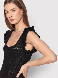 ONLY Γυναίκες Πλεκτά Φορέματα Φόρεμα υφασμάτινο June 15256571 Μαύρο Regular Fit -Φτηνός Only Κατάστημα unnamed file 2725