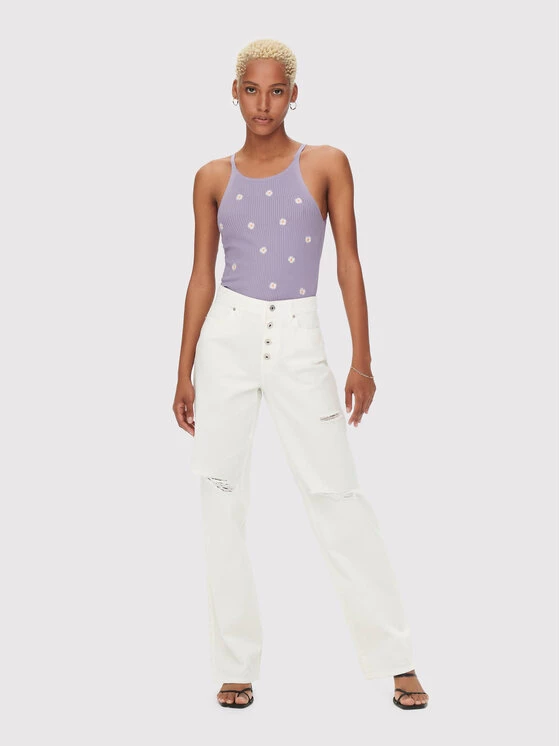 ONLY Γυναίκες Tops Τοπ Daisy 15256558 Μωβ Slim Fit 4 ONLY Γυναίκες Tops Τοπ Daisy 15256558 Μωβ Slim Fit - Image 2