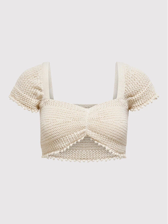 ONLY Γυναίκες Tops Τοπ Summer 15256564 Μπεζ Regular Fit 7 ONLY Γυναίκες Tops Τοπ Summer 15256564 Μπεζ Regular Fit - Image 5