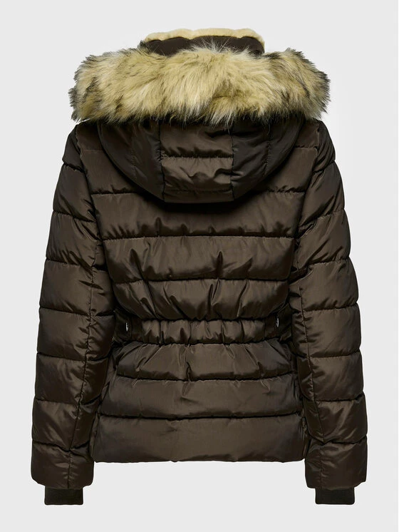 ONLY Γυναίκες Χειμωνιάτικα Μπουφάν Μπουφάν πουπουλένιο Camilla 15204607 Καφέ Regular Fit 4 ONLY Γυναίκες Χειμωνιάτικα Μπουφάν Μπουφάν πουπουλένιο Camilla 15204607 Καφέ Regular Fit - Image 2