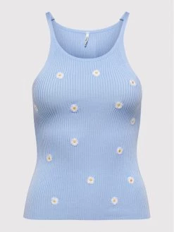 ONLY Γυναίκες Tops Τοπ Daiys 15256558 Μπλε Slim Fit -Φτηνός Only Κατάστημα unnamed file 2744