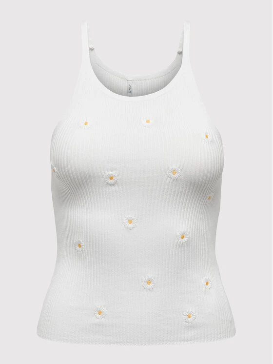 ONLY Γυναίκες Tops Τοπ Daisy 15256558 Λευκό Slim Fit 7 ONLY Γυναίκες Tops Τοπ Daisy 15256558 Λευκό Slim Fit - Image 5