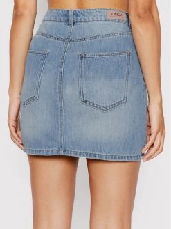 ONLY Γυναίκες Mini Φούστα τζιν Romeo 15256498 Μπλε Regular Fit -Φτηνός Only Κατάστημα unnamed file 2753