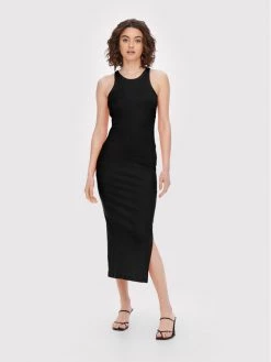 ONLY Γυναίκες Καθημερινά Φορέματα Φόρεμα καθημερινό Lindsay 15235138 Μαύρο Slim Fit