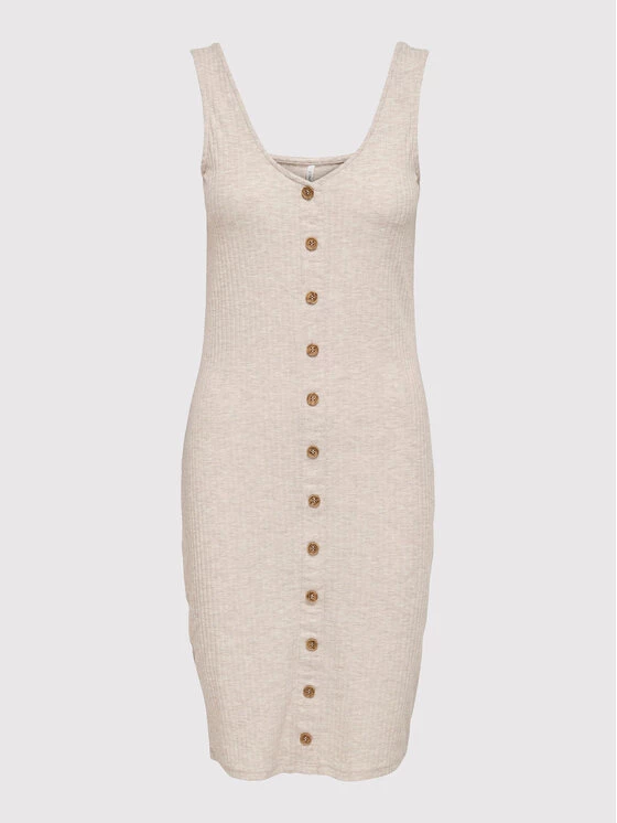 ONLY Γυναίκες Καλοκαιρινά Φορέματα Φόρεμα καλοκαιρινό Nella 15230765 Μπεζ Slim Fit 4 ONLY Γυναίκες Καλοκαιρινά Φορέματα Φόρεμα καλοκαιρινό Nella 15230765 Μπεζ Slim Fit - Image 2