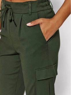 ONLY Γυναίκες Υφασμάτινα Παντελόνια Παντελόνι υφασμάτινο Poptrash 15225893 Πράσινο Regular Fit -Φτηνός Only Κατάστημα unnamed file 2794