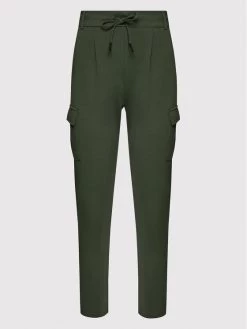 ONLY Γυναίκες Υφασμάτινα Παντελόνια Παντελόνι υφασμάτινο Poptrash 15225893 Πράσινο Regular Fit -Φτηνός Only Κατάστημα unnamed file 2795