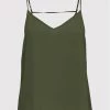ONLY Γυναίκες Tops Τοπ Nova 15222157 Πράσινο Regular Fit