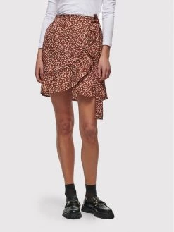 ONLY Γυναίκες Φούστα Mini Olivia 15219146 Κόκκινο Regular Fit