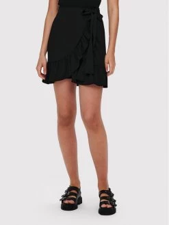 ONLY Γυναίκες Φούστα Mini Olivia 15219146 Μαύρο Regular Fit