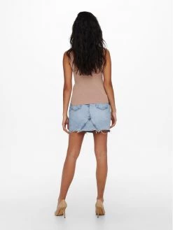 ONLY Γυναίκες Tops Τοπ Lina 15207059 Ροζ Slim Fit -Φτηνός Only Κατάστημα unnamed file 2839