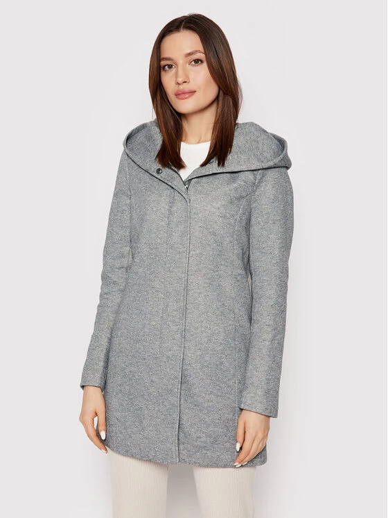 ONLY Γυναίκες Μεταβατικά Παλτά Παλτό μεταβατικό Sedona 15142911 Γκρι Regular Fit 3 ONLY Γυναίκες Μεταβατικά Παλτά Παλτό μεταβατικό Sedona 15142911 Γκρι Regular Fit