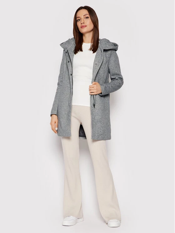 ONLY Γυναίκες Μεταβατικά Παλτά Παλτό μεταβατικό Sedona 15142911 Γκρι Regular Fit 4 ONLY Γυναίκες Μεταβατικά Παλτά Παλτό μεταβατικό Sedona 15142911 Γκρι Regular Fit - Image 2