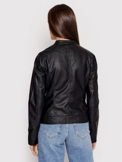 ONLY Γυναίκες Δερμάτινα Μπουφάν Μπουφάν από απομίμηση δέρματος Bandit 15081400 Μαύρο Regular Fit -Φτηνός Only Κατάστημα unnamed file 2872