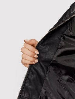 ONLY Γυναίκες Δερμάτινα Μπουφάν Μπουφάν από απομίμηση δέρματος Bandit 15081400 Μαύρο Regular Fit -Φτηνός Only Κατάστημα unnamed file 2874