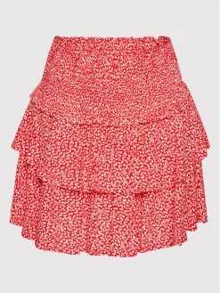 ONLY Γυναίκες Φούστα Mini Nova 15264948 Κόκκινο Regular Fit -Φτηνός Only Κατάστημα unnamed file 2915