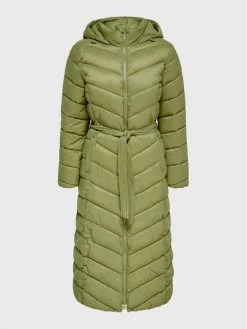 ONLY Γυναίκες Πουπουλένια Μπουφάν Μπουφάν πουπουλένιο Maggie 15260043 Πράσινο Regular Fit