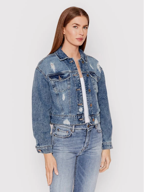 ONLY Γυναίκες Τζιν Μπουφάν Τζιν μπουφάν Malibu 15220545 Μπλε Regular Fit 3 ONLY Γυναίκες Τζιν Μπουφάν Τζιν μπουφάν Malibu 15220545 Μπλε Regular Fit