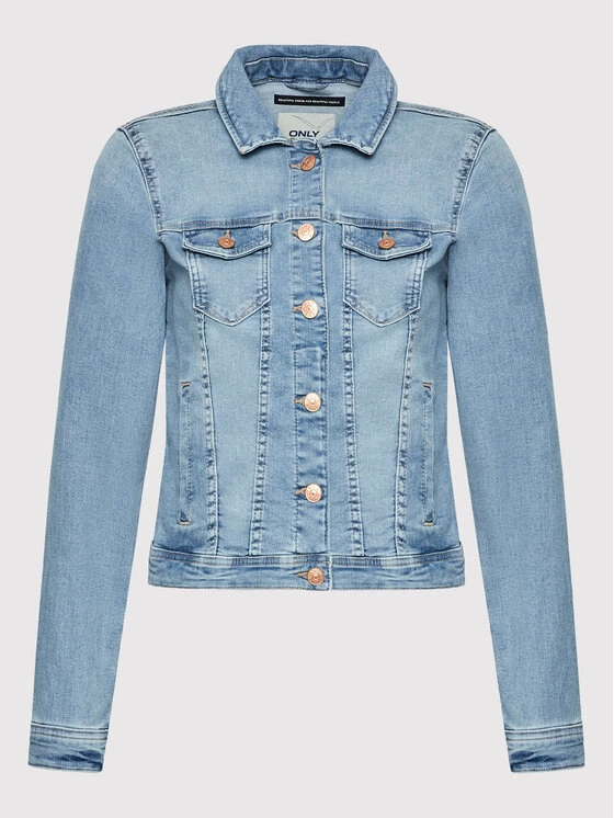 ONLY Γυναίκες Τζιν Μπουφάν Τζιν μπουφάν Tia 15177241 Μπλε Regular Fit 7 ONLY Γυναίκες Τζιν Μπουφάν Τζιν μπουφάν Tia 15177241 Μπλε Regular Fit - Image 5