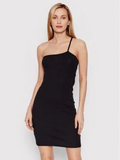 ONLY Γυναίκες Καλοκαιρινά Φορέματα Φόρεμα καλοκαιρινό Lea 15257778 Μαύρο Slim Fit