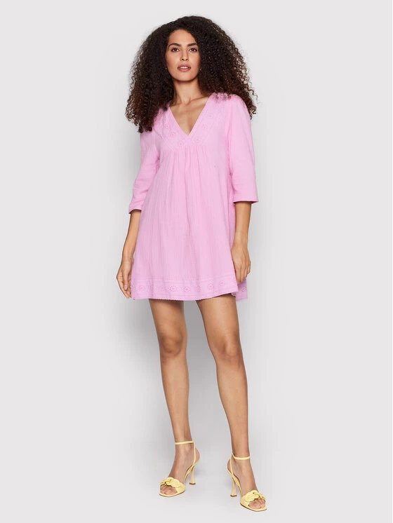 ONLY Γυναίκες Καλοκαιρινά Φορέματα Φόρεμα καλοκαιρινό Thyra 15257698 Μωβ Relaxed Fit 4 ONLY Γυναίκες Καλοκαιρινά Φορέματα Φόρεμα καλοκαιρινό Thyra 15257698 Μωβ Relaxed Fit - Image 2