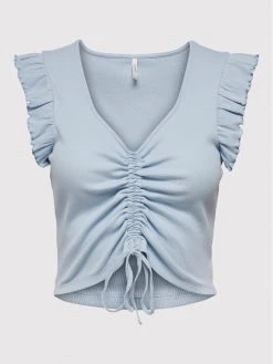 ONLY Γυναίκες Tops Τοπ Laila 15257542 Μπλε Slim Fit