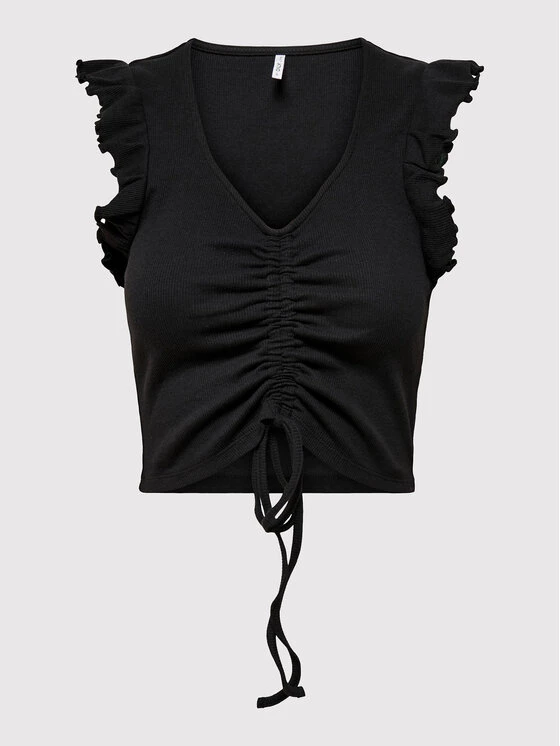 ONLY Γυναίκες Tops Τοπ Laila 15257542 Μαύρο Slim Fit 8 ONLY Γυναίκες Tops Τοπ Laila 15257542 Μαύρο Slim Fit - Image 6