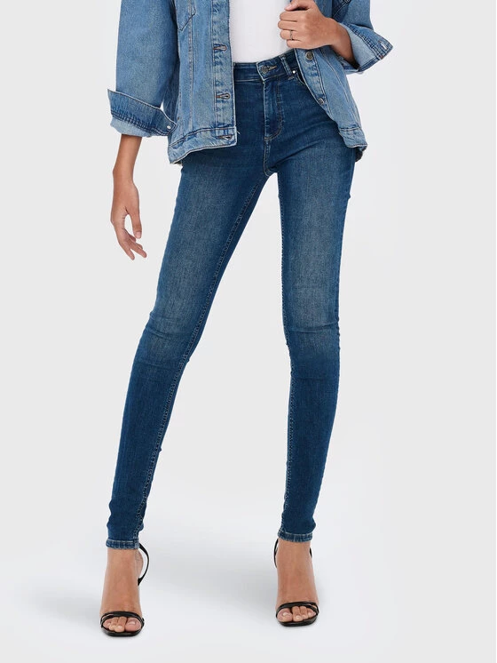 ONLY Γυναίκες Τζιν Blush 15260848 Μπλε Skinny Fit 3 ONLY Γυναίκες Τζιν Blush 15260848 Μπλε Skinny Fit