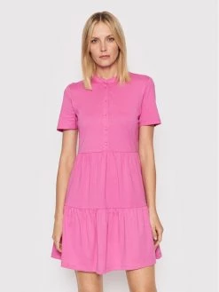 ONLY Γυναίκες Καθημερινά Φορέματα Φόρεμα καθημερινό May 15257524 Ροζ Regular Fit