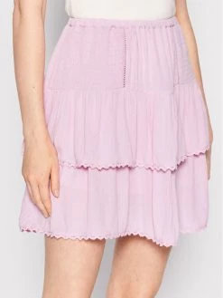 ONLY Γυναίκες Mini Φούστα σε γραμμή Α Peace 15257502 Ροζ Regular Fit