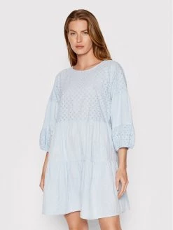 ONLY Γυναίκες Καθημερινά Φορέματα Φόρεμα καθημερινό Drue 15257500 Μπλε Regular Fit