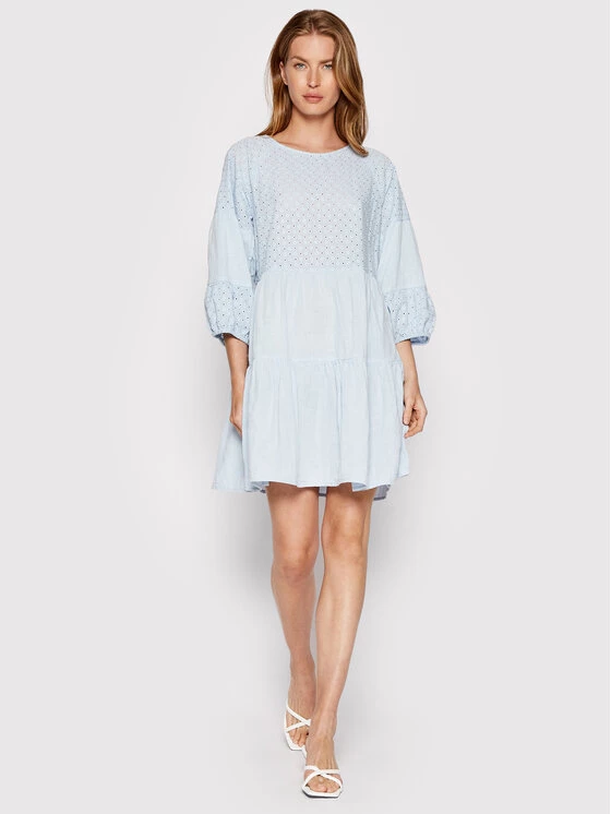 ONLY Γυναίκες Καθημερινά Φορέματα Φόρεμα καθημερινό Drue 15257500 Μπλε Regular Fit 4 ONLY Γυναίκες Καθημερινά Φορέματα Φόρεμα καθημερινό Drue 15257500 Μπλε Regular Fit - Image 2