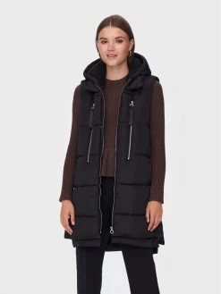 ONLY Γυναίκες Γιλέκα Γιλέκο Nora 15235033 Μαύρο Regular Fit