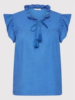 ONLY Γυναίκες Μπλουζάκια Μπλουζάκι Caro 15255166 Μπλε Regular Fit -Φτηνός Only Κατάστημα unnamed file 3166