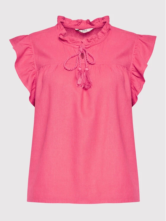 ONLY Γυναίκες Μπλουζάκια Μπλουζάκι Caro 15255166 Ροζ Regular Fit 7 ONLY Γυναίκες Μπλουζάκια Μπλουζάκι Caro 15255166 Ροζ Regular Fit - Image 5