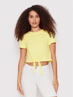 ONLY Γυναίκες T-shirts T-Shirt May 15257468 Κίτρινο Regular Fit