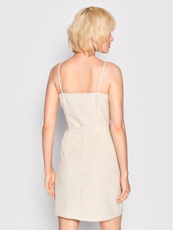 ONLY Γυναίκες Καθημερινά Φορέματα Φόρεμα καθημερινό Berry 15257455 Μπεζ Slim Fit 5 ONLY Γυναίκες Καθημερινά Φορέματα Φόρεμα καθημερινό Berry 15257455 Μπεζ Slim Fit - Image 3