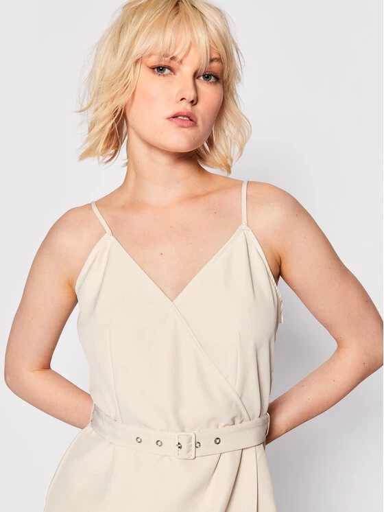 ONLY Γυναίκες Καθημερινά Φορέματα Φόρεμα καθημερινό Berry 15257455 Μπεζ Slim Fit 6 ONLY Γυναίκες Καθημερινά Φορέματα Φόρεμα καθημερινό Berry 15257455 Μπεζ Slim Fit - Image 4