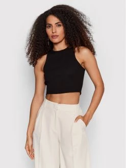 ONLY Γυναίκες Tops Τοπ Nessa 15256759 Μαύρο Regular Fit