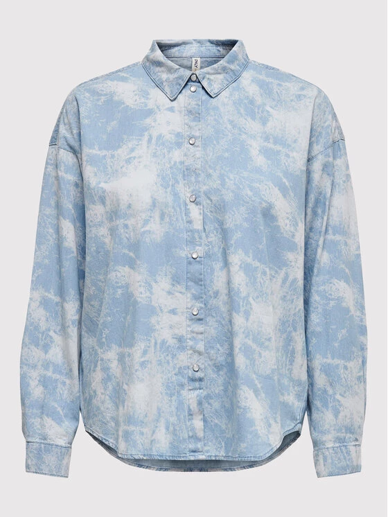 ONLY Γυναίκες Casual Πουκάμισα Πουκάμισο Averie 15257026 Μπλε Regular Fit 7 ONLY Γυναίκες Casual Πουκάμισα Πουκάμισο Averie 15257026 Μπλε Regular Fit - Image 5